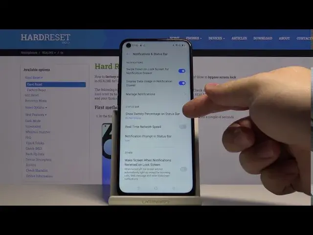 'Video thumbnail for How to Check Battery Percentage on REALME 6S – Battery Adjustment'