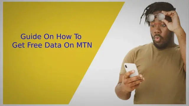 'Video thumbnail for How To Get Free Data On MTN'