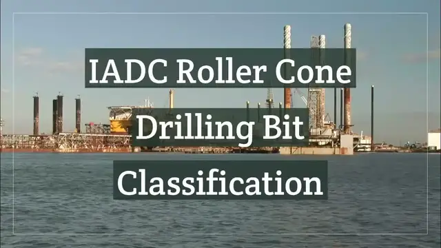 'Video thumbnail for IADC Roller Cone Bit Classification Codes System'