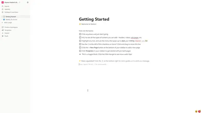 'Video thumbnail for How To Build A Task Manager In Notion'