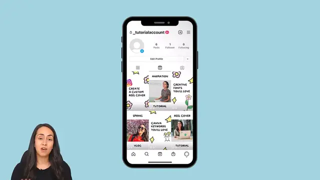 'Video thumbnail for How to Make an Instagram REEL COVER in Canva'