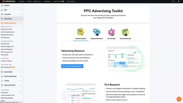 'Video thumbnail for Google Ads Competitor Analysis With SEMrush'