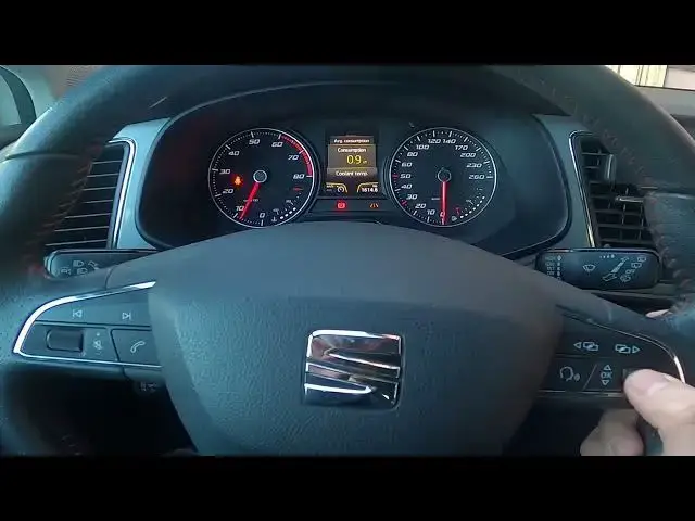 'Video thumbnail for How to Navigate Through the Speedometer Display Seat Leon III ( 2012 - 2020 ) - Manage Speedometer'