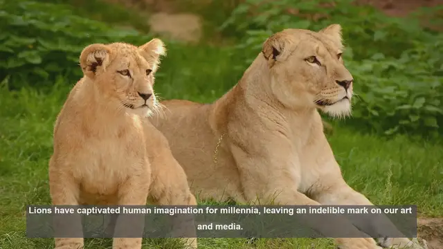 'Video thumbnail for 10 Iconic Lion Portrayals in Art and Media'