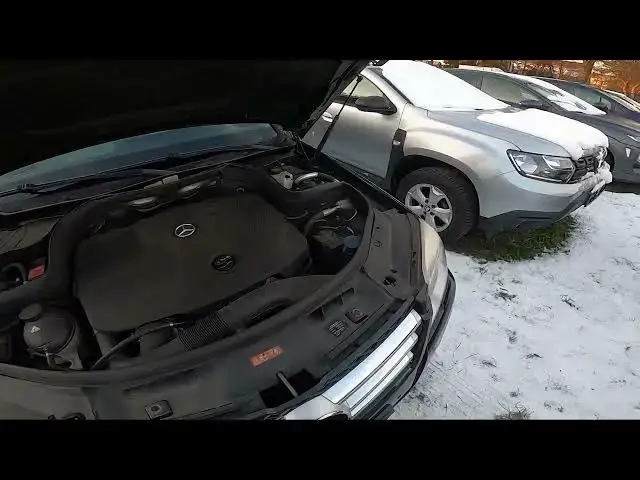 'Video thumbnail for Where is Engine Oil Level Dipstick in the Mercedes GLK Off-roader ( 2008 – 2011 )'