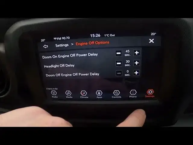 'Video thumbnail for How to Change Engine Off Power Delay in Jeep Wrangler IV ( 2018 – now )'