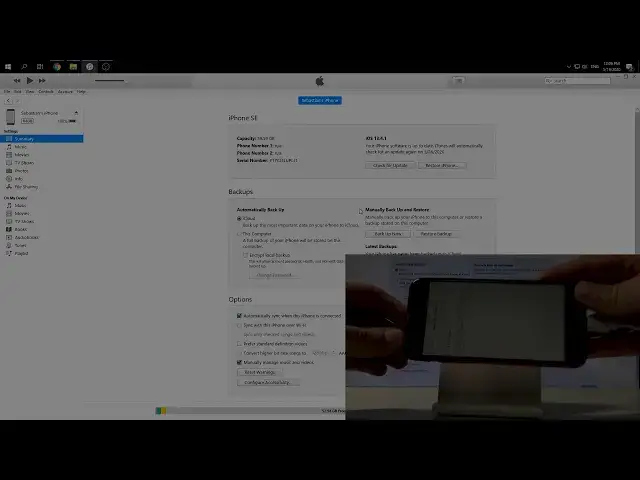 'Video thumbnail for How to Restore Data in APPLE iPhone SE 2020 by iTunes?'