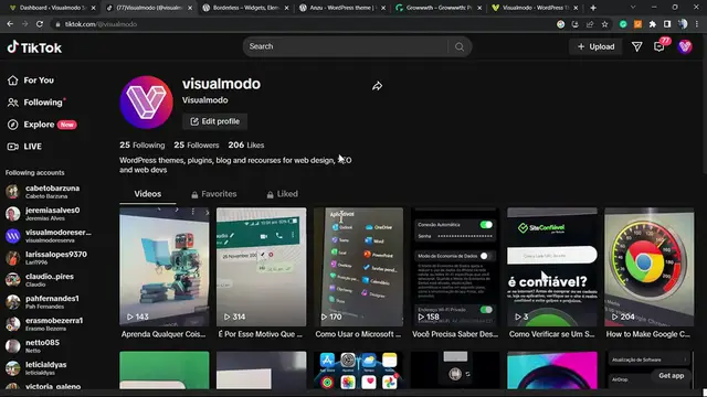 'Video thumbnail for How To Embed Your Entire TikTok Feed In Your WordPress Website for Free_'