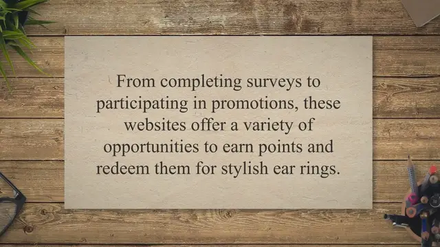 'Video thumbnail for Accessorize for Free: A Comprehensive List of Websites to Earn Free Ear Rings'