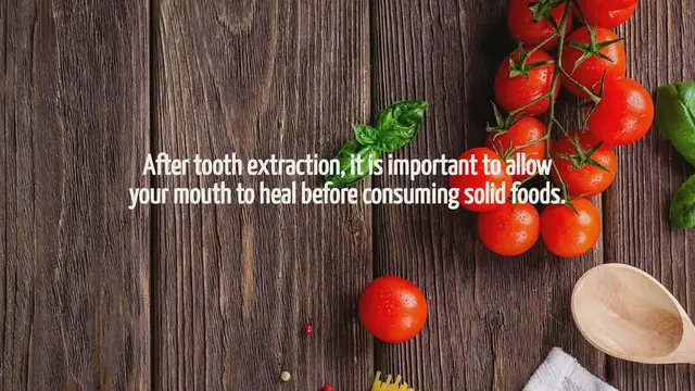 'Video thumbnail for When Can I Eat Solid Food After Tooth Extraction'