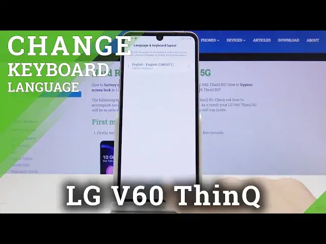 'Video thumbnail for How to Change Keyboard Language in LG V60 ThinQ – Find Keyboard Dictionary'