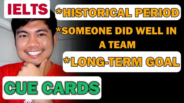 'Video thumbnail for (2024) Episode 1: RECENT CUE CARDS - Historical Period, Someone Did Well In A Team, Long-term Goal'