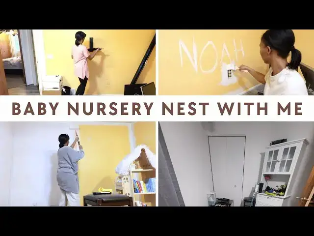 'Video thumbnail for Nest With Me Part One: Painting The Nursery and Prepping for Baby #2'