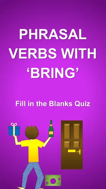 'Video thumbnail for Phrasal Verbs with 'Bring': Fill in the Blanks Quiz #2'
