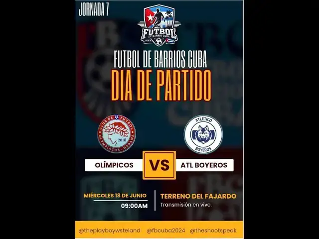 'Video thumbnail for Olímpicos vs Atlético Boyeros (Partido 57)'