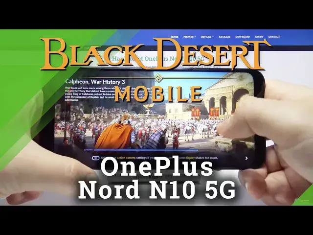'Video thumbnail for Black Desert Gaming Performance Test on OnePlus Nord N10 5G – Gameplay'