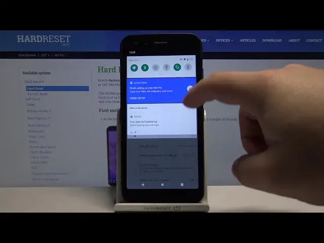 'Video thumbnail for How to Enable Battery Percentage – Track Battery Level on CAT S62 Pro'