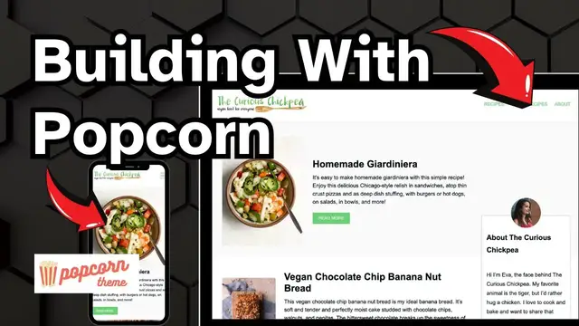 'Video thumbnail for Replace Mediavine Trellis Using Popcorn Theme: How To Save ? $14.95 a Month #popcorntheme'
