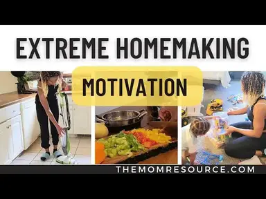 'Video thumbnail for WHOLE HOUSE CLEAN WITH ME + GROCERY HAUL'