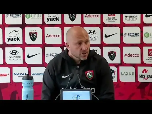 'Video thumbnail for Pierre Mignoni (Toulon) : "Se concentrer sur Clermont, sur cette belle équipe."'