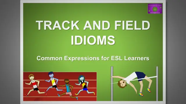 'Video thumbnail for 5 Track and Field Idioms: Common Expressions for ESL Learners #2'