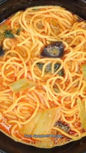 'Video thumbnail for Tuna Spaghetti Recipe'