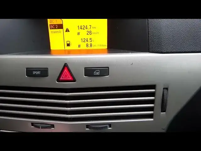 'Video thumbnail for How to Clear Onboard Computer Data in Opel Astra H GTC (2004 - 2014) - Reset Distance and Fuel Data'