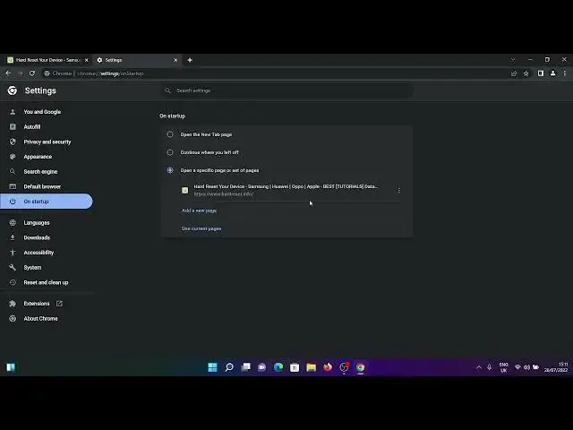 'Video thumbnail for Google Chrome - How To Change Home Page'