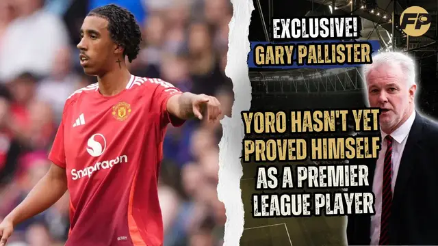 'Video thumbnail for Gary Pallister: Leny Yoro yet to prove himself at Man Utd and in Premier League'