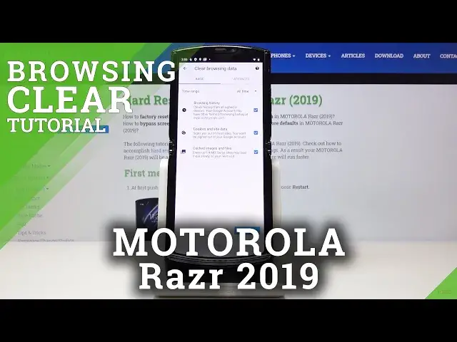 'Video thumbnail for How to Erase Browser Data in MOTOROLA Razr 2019 – Delete Browsing History'