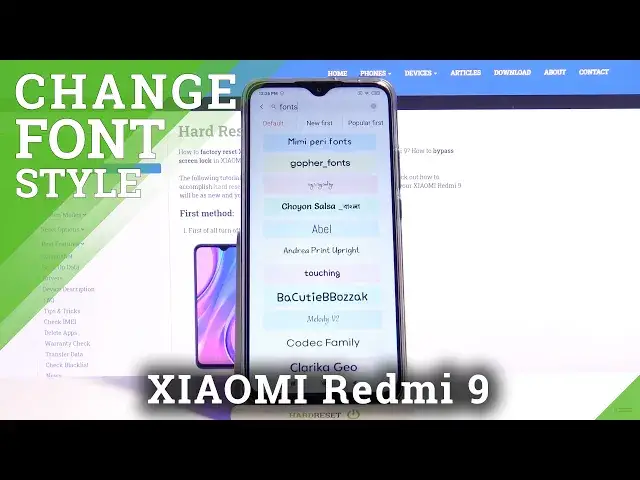 'Video thumbnail for How to Change Font Style in XIAOMI Redmi 9 – Font Personalization'