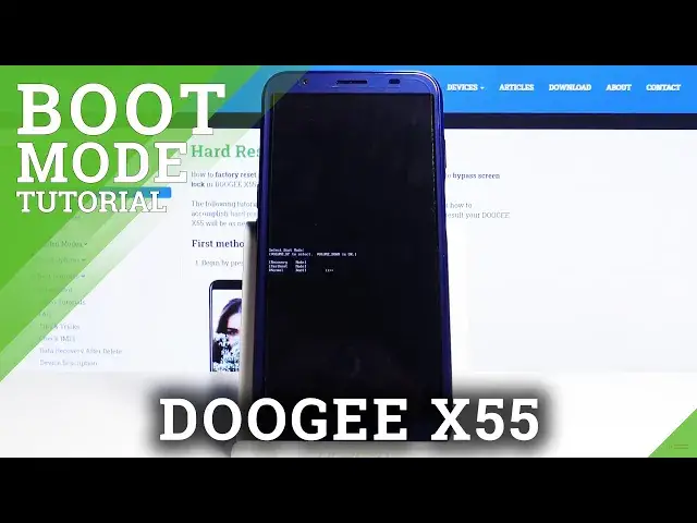 'Video thumbnail for How to Enable Boot Mode in DOOGEE X55'