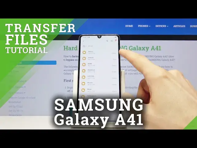 'Video thumbnail for How to Transfer Files in SAMSUNG Galaxy A41 – Copy & Relocate Data'