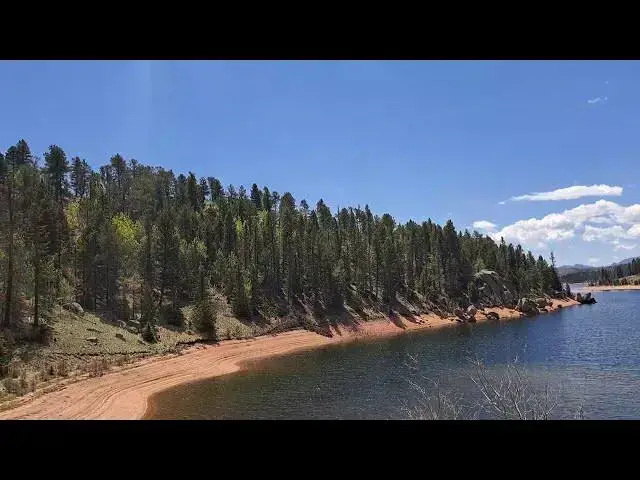 'Video thumbnail for Rampart Reservoir, Pikes Peak, Colorado Springs, Colorado'