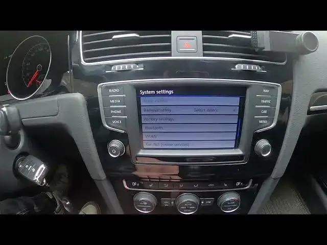 'Video thumbnail for How to Enable or Disable Bluetooth in Car Radio in Volkswagen Golf VII ( 2012 - 2020 )'