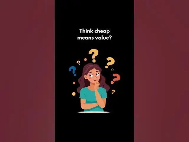 'Video thumbnail for Cheap Doesn’t Win. Expensive Sells. Here’s Why!'