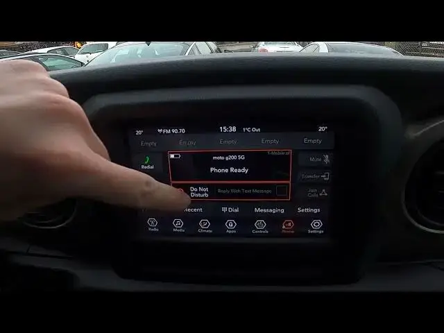 'Video thumbnail for How to Find and Manage Phone Settings in Jeep Wrangler IV ( 2018 – now )  - Control Smartphone'