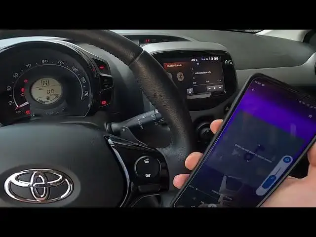 'Video thumbnail for How to Play Music from Smartphone via Bluetooth in Toyota Aygo II ( 2014 – 2021 )'