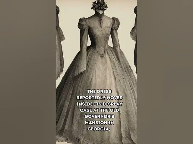 'Video thumbnail for The #haunted Wedding Dress of Eliza😨 #hauntingstories #creepypasta #haunteddress #scary #cursed'