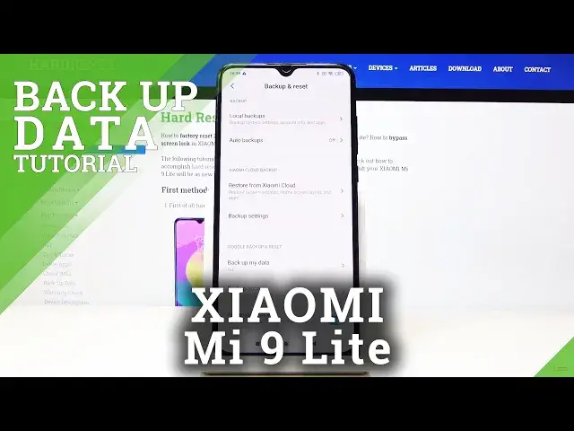 'Video thumbnail for How to Backup Data in XIAOMI Mi 9 Lite – Google Backup'