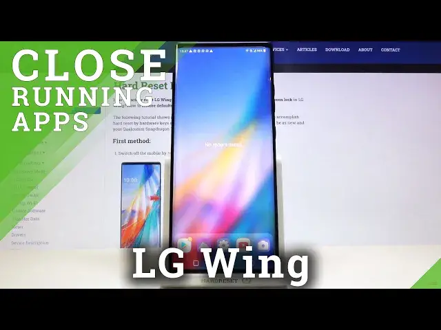 'Video thumbnail for How to Close All Running Apps on LG Wing – Speed Up Device'