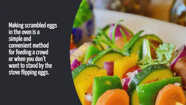 'Video thumbnail for How To Make Scrambled Eggs In The Oven'