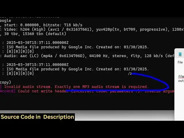 'Video thumbnail for FFMPEG Command to Extract Audio From Video Without Re-Encoding in Terminal'