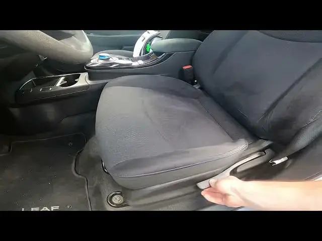 'Video thumbnail for How to Change Seat Position in Nissan Leaf ( 2011 - 2017 ) - Adjust Seat Position'