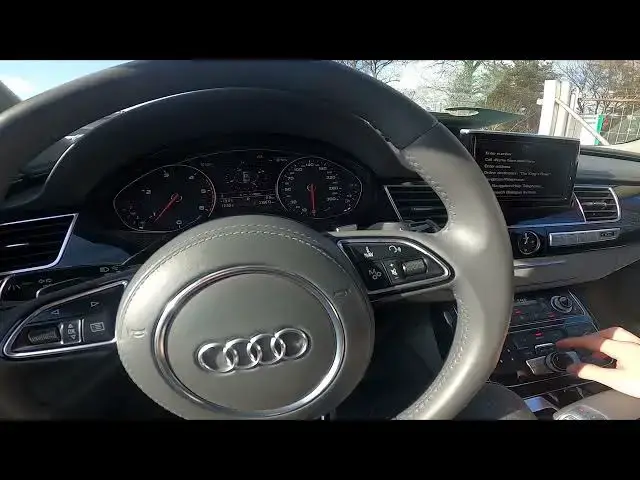 'Video thumbnail for Steering Wheel Buttons Description for AUDI A8 D4 ( 2010 – 2017 ) - Steering Wheel Functions'