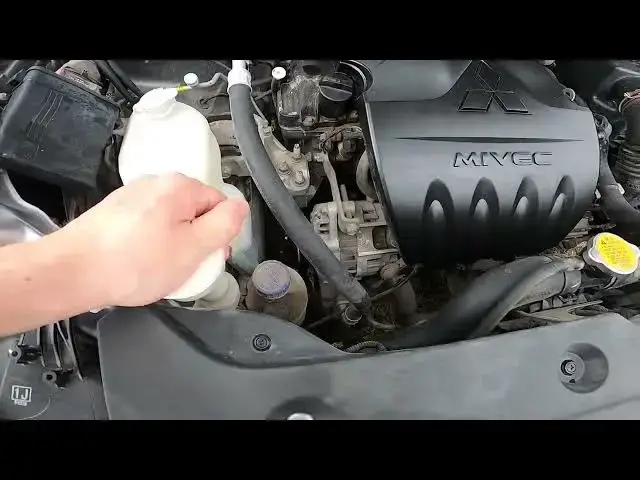 'Video thumbnail for Where is the Washer Fluid Reservoir in Mitsubishi ASX I ( 2009 – 2017 )'