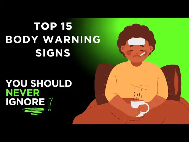 'Video thumbnail for Top 15 Body Warning Signs You Should Never Ignore | Early Clues to a Health Crisis'