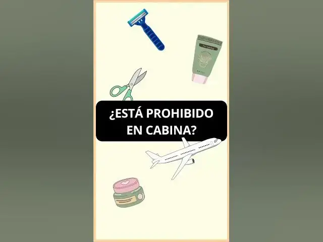 'Video thumbnail for Cosas prohibidas en la cabina del avión'