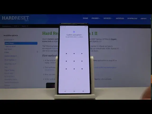 'Video thumbnail for Hard Reset SONY Xperia 1 II – Factory Reset Tutorial / Wipe Data'