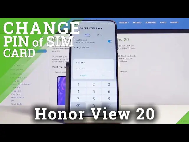 'Video thumbnail for How to Change PIN to SIM Card on Honor View 20 - Safety PIN'